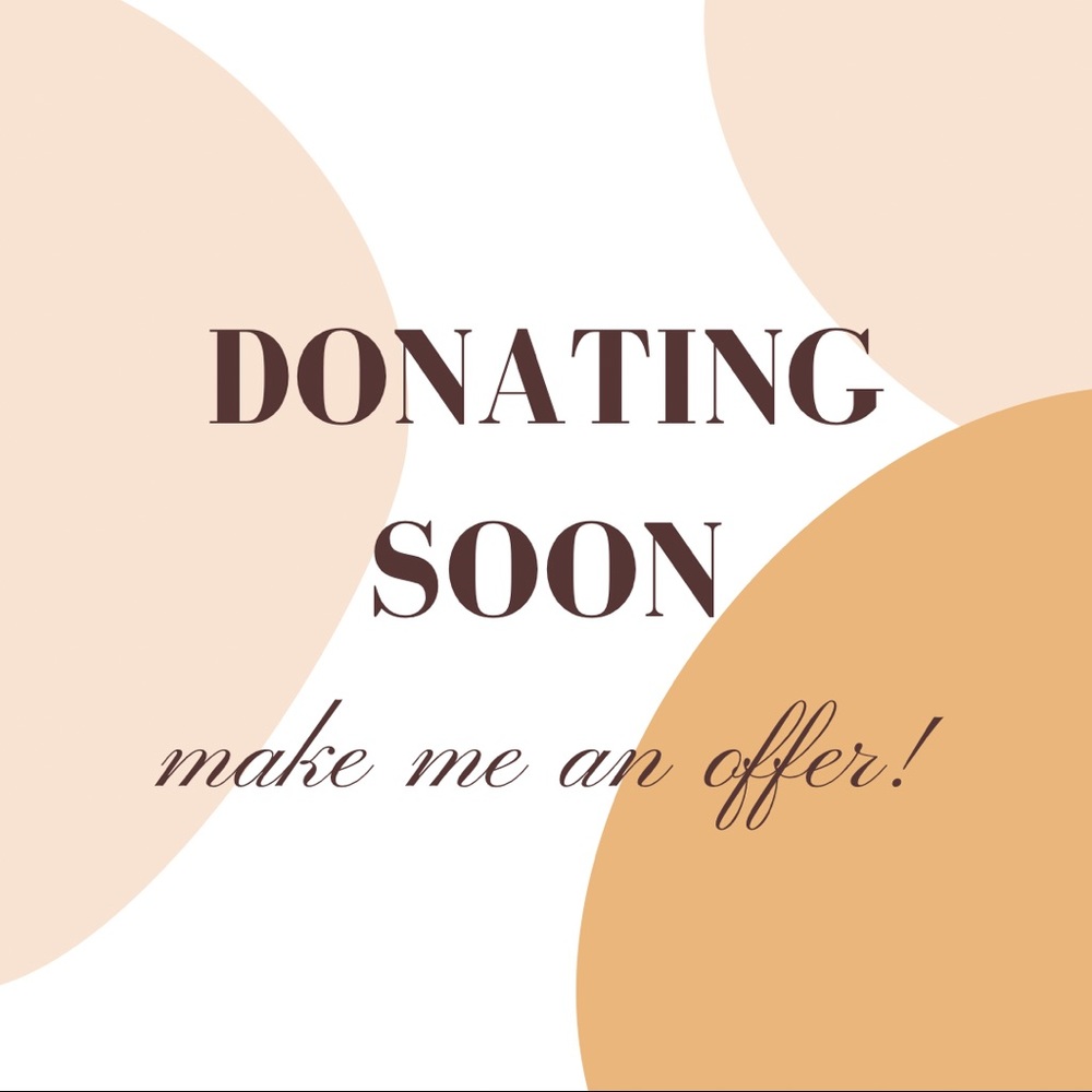 DONATING SOON!